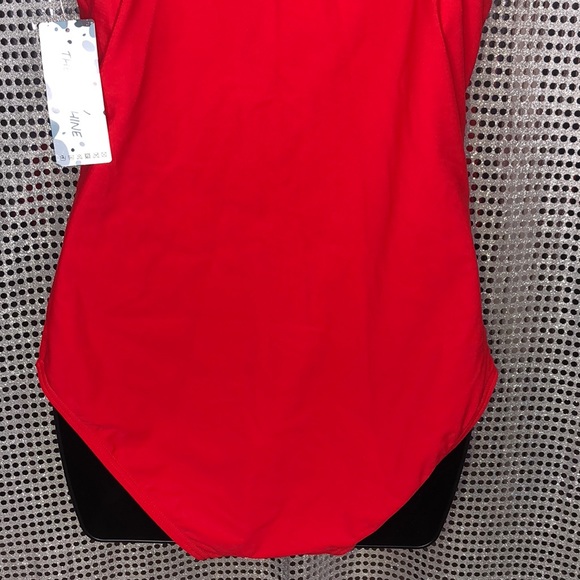 (NWT) 🔥Red 🔥 #QUEEN 🔥 Adult 🔥 Swimsuit 🔥 L 🔥 - Picture 4 of 8